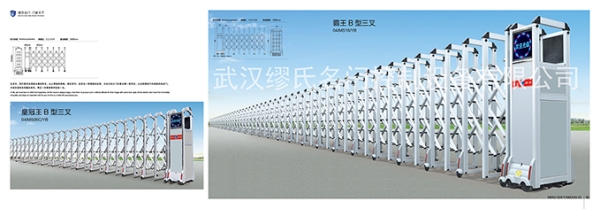霸王B型三叉電動伸縮門