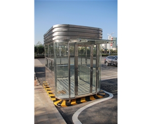 不銹鋼藝術崗亭MS-GT36