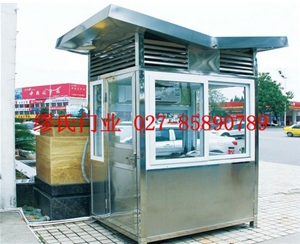 不銹鋼藝術崗亭ms-gt16